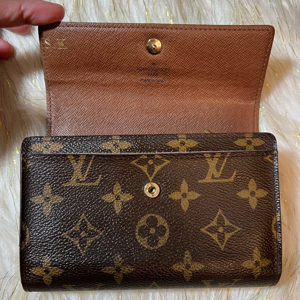 Portefeiulle Alexandra Trifold Wallet monogram - Picture 2 of 15